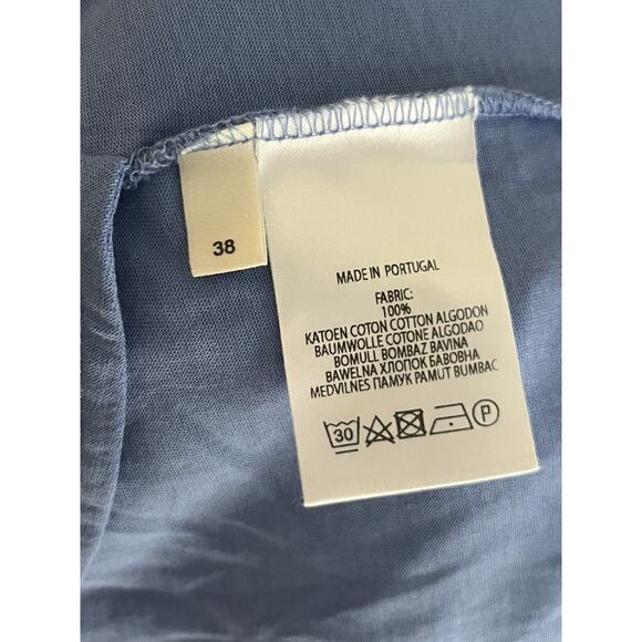 Pluto Lenny Morning Gown Sleep Dress Night Lingerie •Women 38/S• Blue Portugal - Picture 10 of 10